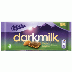 Milka Dark Almond 85g
