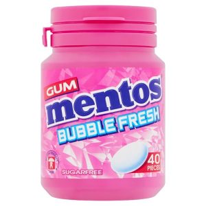 Mentos White Gum Bottle Bubblefresh ‘40
