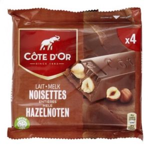 Cote D`or Batons Fondant Noisettes Entieres 45g