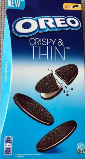 Oreo Crispy&Thin Vanilla 192g