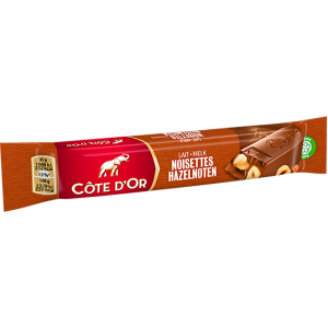 Cote D`or Batons Lait Nois Entieres 45g