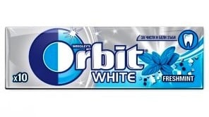 Orbit White Freshmint 10 pellets 14g